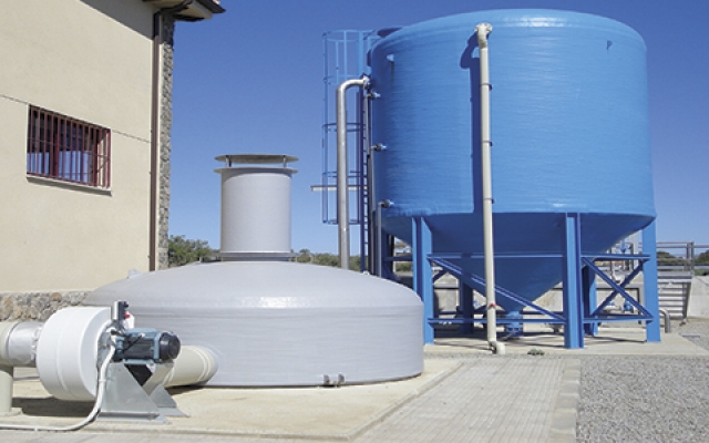 Eliminar olor, control de COV, filtros carbon activado, anti olor  desulfuracion biogas